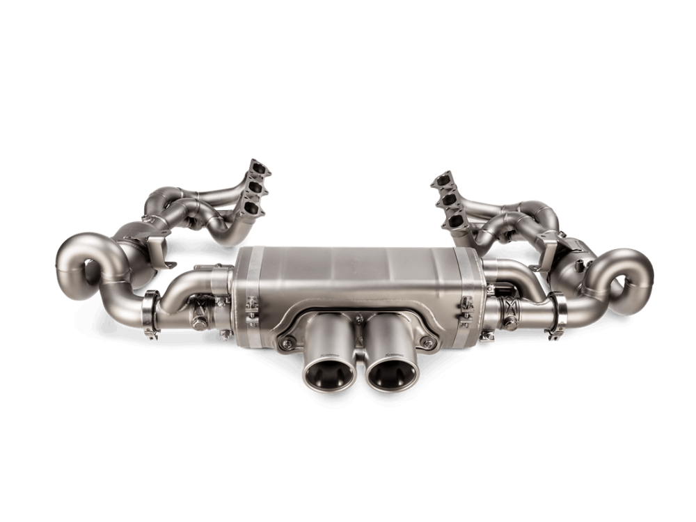 Sportauspuff Akrapovič Porsche 911 GT3 RS (992) Slip On Race + Evolution Header Set